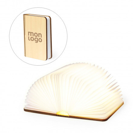 LAMPE PERSONNALISEE EN FORME DE LIVRE 'SONNE'
