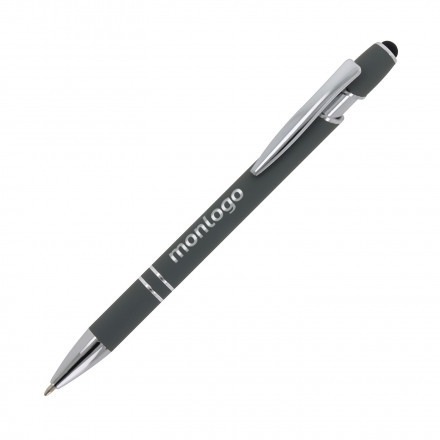 STYLO EN METAL MINE BLEUE PERSONNALISABLE 'PRINCY'