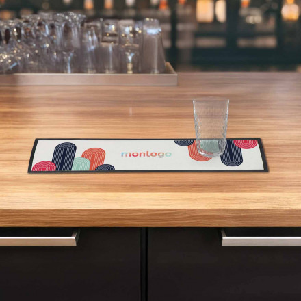 TAPIS DE BAR PERSONNALISABLE 'SOIRY'