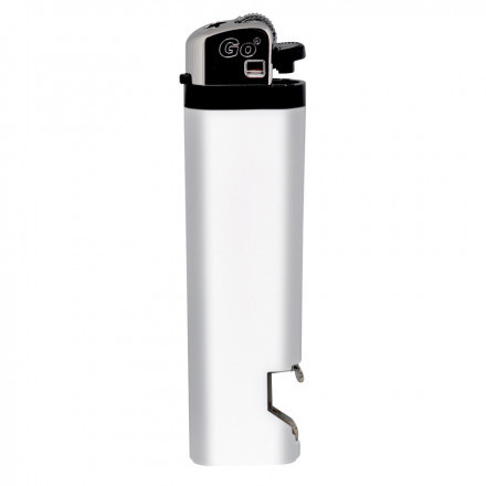 BRIQUET PUBLICITAIRE DECAPSULEUR 'DRAGONI' - blanc