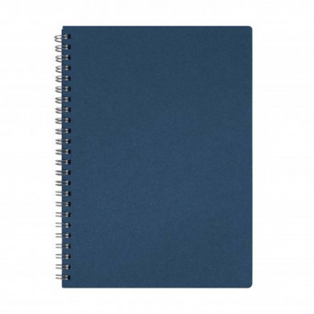 CARNET PERSONNALISÉ À SPIRALES A5 'FRENCHIE' - bleu