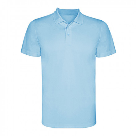POLO PERSONNALISÉ SPORT 'MONZHA' - bleu ciel