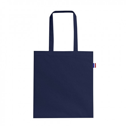 SAC COTON PERSONNALISÉ MIF 220 GR/M² 'FELIX COLORE' - bleu marine