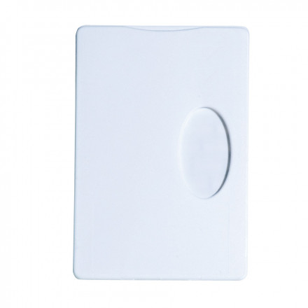 ETUI-CARTE RIGIDE PUBLICITAIRE 'LINZ' - blanc