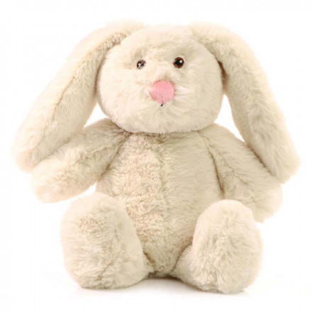 PELUCHE LAPIN PERSONNALISEE MBW® 'PINOUPINOU' - crème