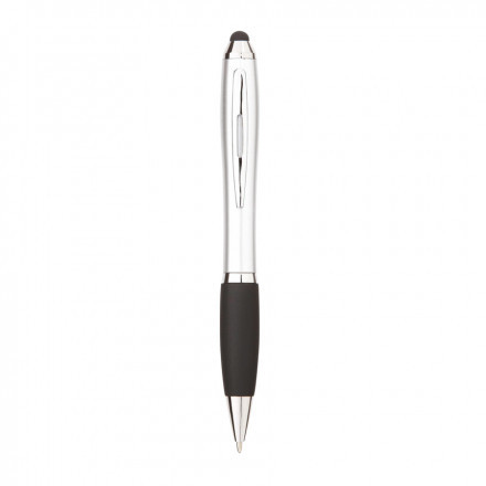 STYLO STYLET PUBLICITAIRE MINE NOIRE 'NASH' - argenté