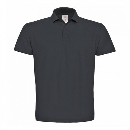 POLO PERSONNALISABLE HOMME B&C 'ADIMO' - gris anthracite
