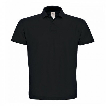 POLO PERSONNALISABLE HOMME B&C 'ADIMO' - noir