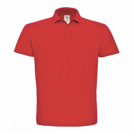 POLO PERSONNALISABLE HOMME B&C 'ADIMO' - rouge