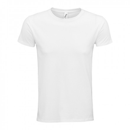 TEE-SHIRT PUBLICITAIRE MIXTE BIO BLANC 'EPIC' 96H 140 GR/M² - blanc