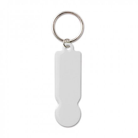 PORTE-CLÉS JETON PERSONNALISABLE SUR MESURE 'CADDYLOU' - sur-mesure