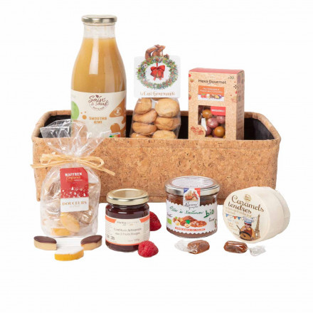 COFFRET PUBLICITAIRE 'PARTAGE DE DOUCEURS' - naturel
