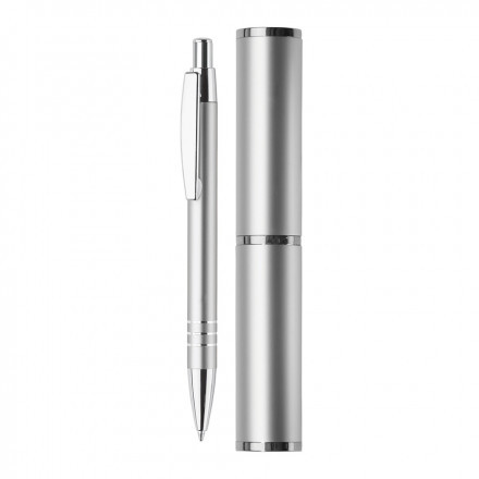 STYLO PERSONNALISÉ EN ALUMINIUM 'ROCOCO' 4J - argente
