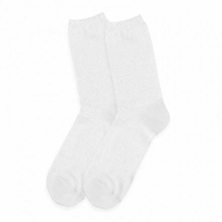 CHAUSSETTES PUBLICITAIRES 'SOCK COTON EUROPE' 2 SEMAINES - blanc