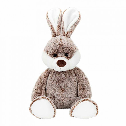 PELUCHES AVEC ETIQUETTE PERSONNALISÉE ANIMAUX DE LA FERME - gris