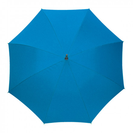 PARAPLUIE PUBLICITAIRE MANCHE DROIT A OUVERTURE AUTOMATIQUE 'HAMILTON' - bleu azur