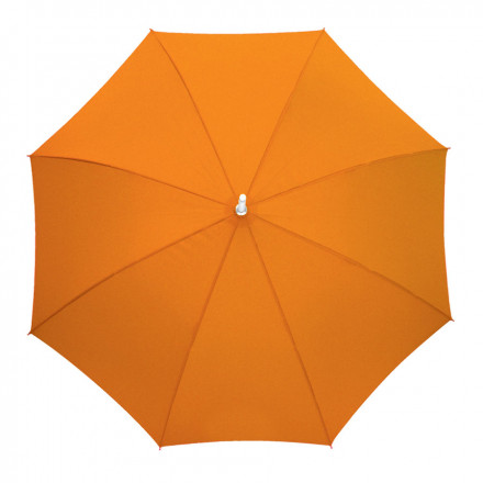 PARAPLUIE PUBLICITAIRE MANCHE DROIT A OUVERTURE AUTOMATIQUE 'HAMILTON' - orange