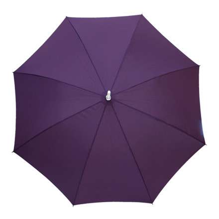 PARAPLUIE PUBLICITAIRE MANCHE DROIT A OUVERTURE AUTOMATIQUE 'HAMILTON' - violet