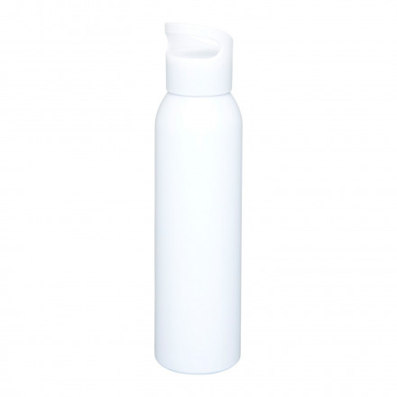BOUTEILLE PERSONNALISABLE EN ALUMINIUM 'ELYRIA' 4J - blanc
