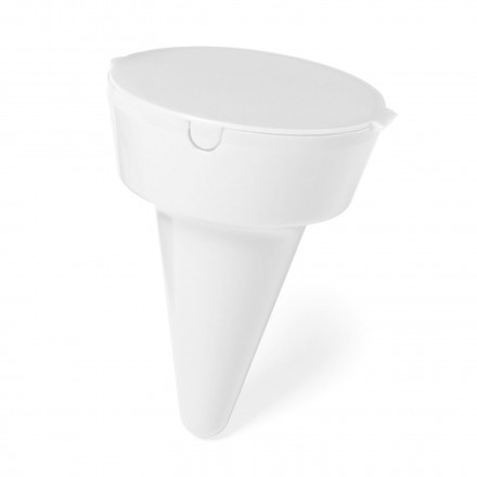 CENDRIER PORTABLE PERSONNALISABLE 'SANDYTO' - blanc