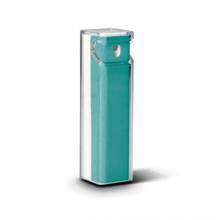 RAPIDE 4J - SPRAY NETTOYANT POUR ECRAN AVEC SUPPORT DE TELEPHONE PERSONNALISABLE 'CLEANTEL' - bleu