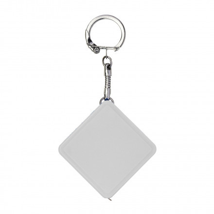 METRE PORTE-CLE PERSONNALISABLE 'NELIO' - blanc