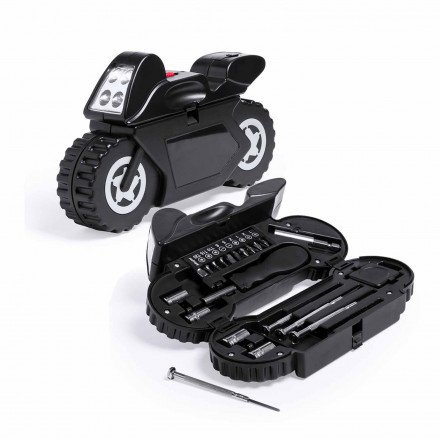 BOITE A OUTILS PERSONNALISEE MOTO 'YAMATA'' - noir