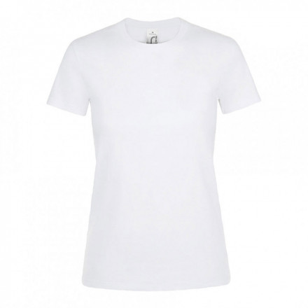 TEE-SHIRT BLANC PUBLICITAIRE FEMME 'REGENT' 150 GR/M² - blanc