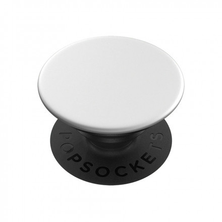 SUPPORT PUBLICITAIRE POUR TÉLÉPHONE POPSOCKETS® 'POPGRIP' - FINITION ALUMINIUM - argenté