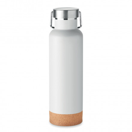 BOUTEILLE ISO 500ML PERSONNALISABLE 'HOLLY LIEGE RECYCLE ' - blanc