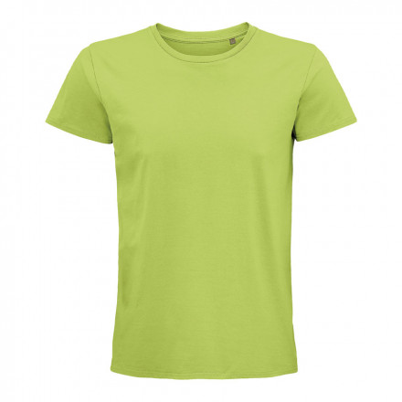 TEE-SHIRT PUBLICITAIRE HOMME BIO COLORE 'PIONEER' 175 GR/M² - vert pomme