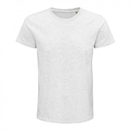 TEE-SHIRT PUBLICITAIRE HOMME BIO COLORE 'PIONEER' 175 GR/M² - blanc chiné