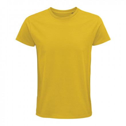TEE-SHIRT PUBLICITAIRE HOMME BIO COLORE 'PIONEER' 175 GR/M² - jaune