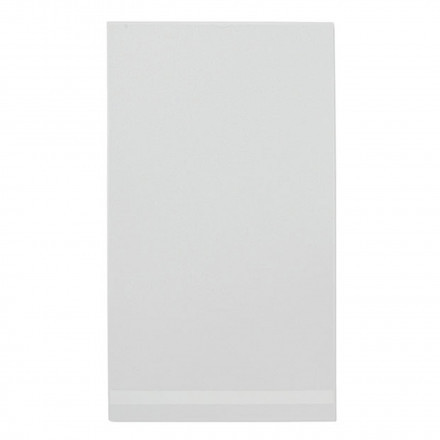 SERVIETTE EPONGE PERSONNALISABLE 'ISLAND BIO 100x180' - blanc