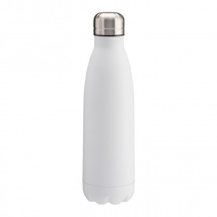 BOUTEILLE ISOTHERME PERSONNALISABLE 500ML 'FARG' - blanc