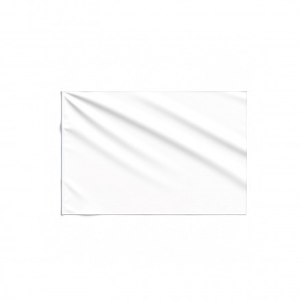 DRAPEAU PERSONNALISABLE 'FANDRAP' - blanc 20 x 30 cm
