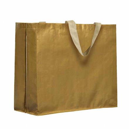 CABAS PUBLICITAIRE 'PESCARA' - doré