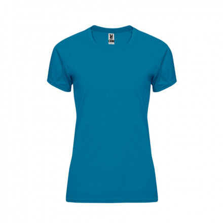 TEE SHIRT PERSONNALISÉ FEMME 'ESPORTO' - bleu canard