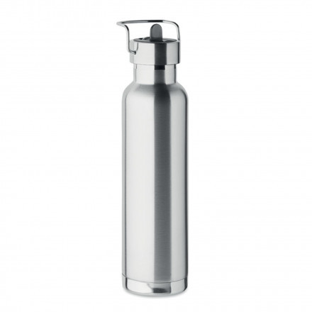 BOUTEILLE ISOTHERME RECYCLE 660 ML PERSONNALISABLE 'FRAGO' - argenté