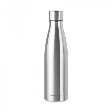 BOUTEILLE PERSONNALISÉE ISOTHERME 500ML 'ALMIA BRILLANT' - argenté