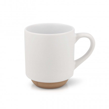 TASSE CERAMIQUE 180 ML PERSONNALISABLE 'BALOW' - blanc