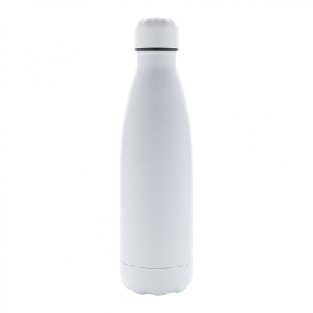 BOUTEILLE ISOTHERME PERSONNALISÉE 500ML 'BOTOLKO' - blanc