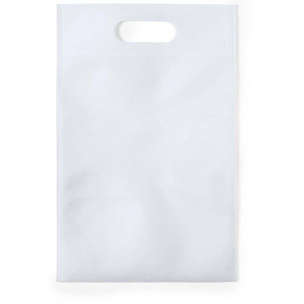 SAC PERSONNALISABLE NON TISSE POUR CHAUSSURES 'RIVAL CHAUSSURE' - blanc
