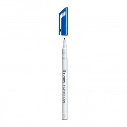 MARQUEUR PERMANENT STABILO® PERSONNALISE 'UNIVERSAL PEN' - bleu