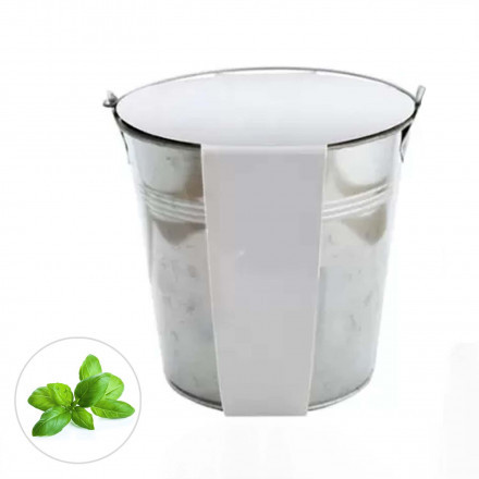 KIT PLANTATION POT ZINC MIF 13ø 'PLANTOU' - basilic