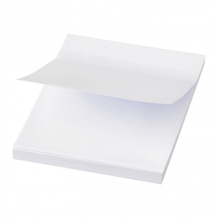 MEMOS PERSONNALISABLE 'FORNOTE' 7.2X7.2 CM - blanc