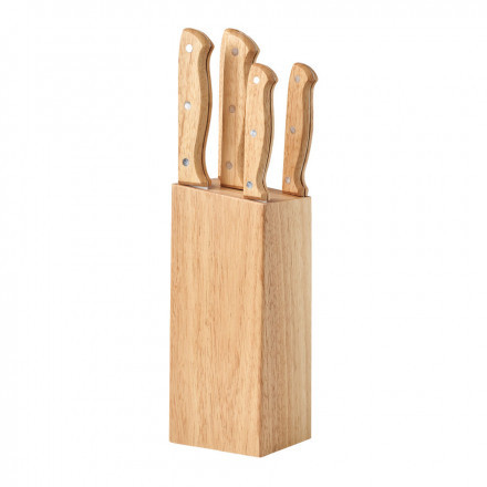 SET DE COUTEAUX PERSONNALISABLE EN BOIS 'MESSER' - bois