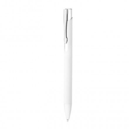 STYLO EN ALU RECYCLE 'REMI' - blanc