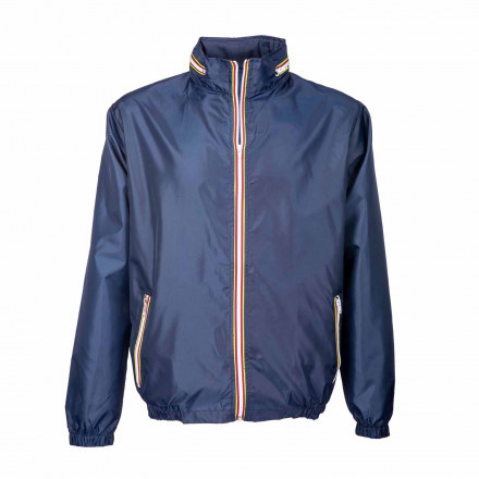 COUPE VENT BANANE PERSONNALISABLE 'DANIELO TRIO' - bleu