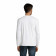 TEE SHIRT HOMME MANCHES LONGUES 'MONARCH' BLANC 150 GR/M²